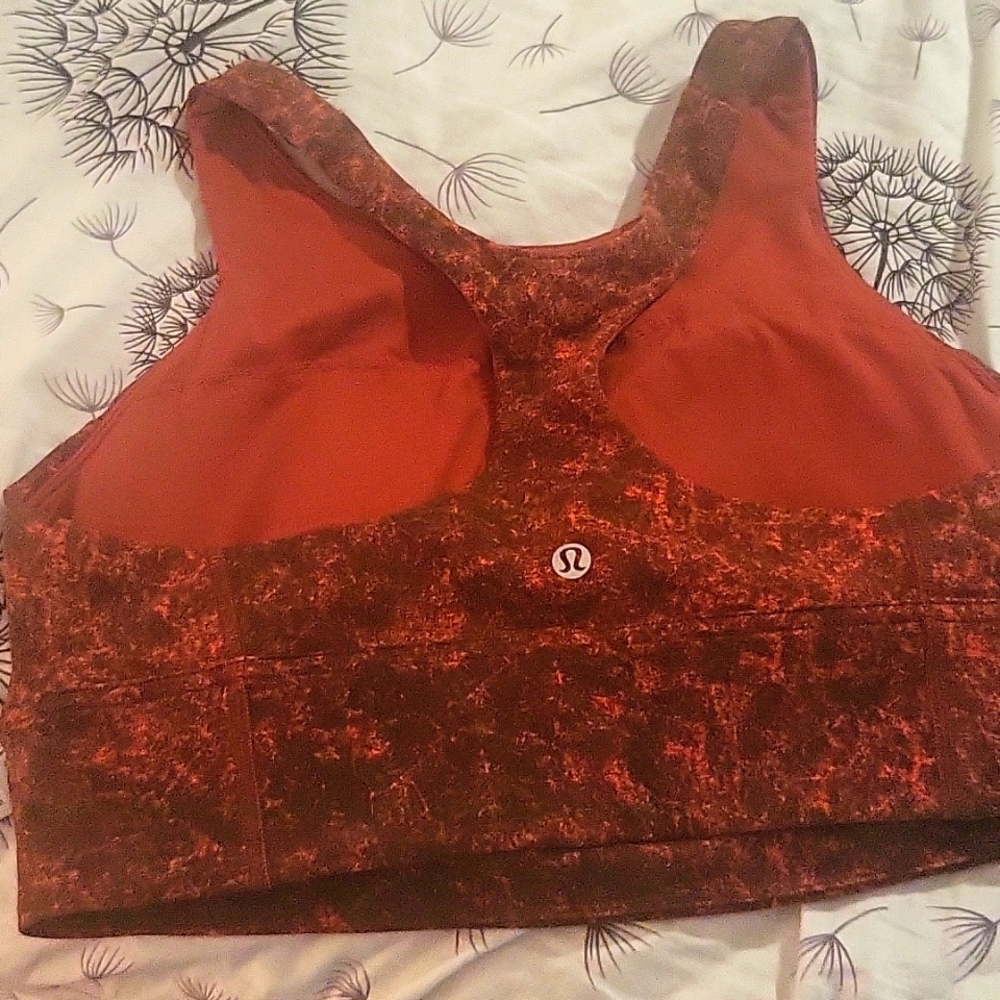 NWT Lululemon Wunder Train Long Line Bra sz 12